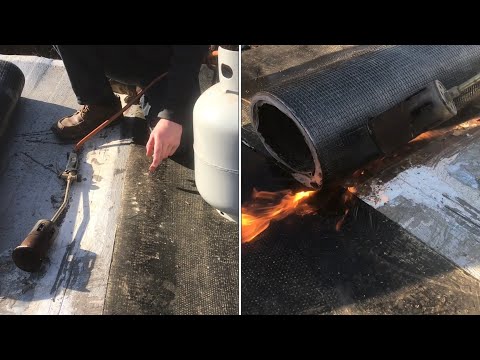 (REVIEW) tri-ply smooth modified bitumen 3 ft x 33 membrane roll for low slope roofs