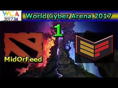 MidOrFeed vs Effect Game 1 | EU Qualifier | World Cyber Arena 2017