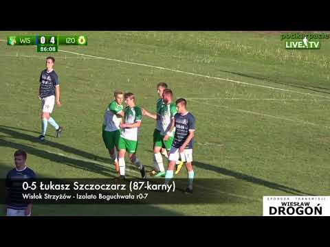 Wisłok Strzyżów - Izolator Boguchwała 0-7. Hat-trick Łukasza Szczoczarza [BRAMKI]