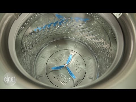 This large Kenmore washer cleans up