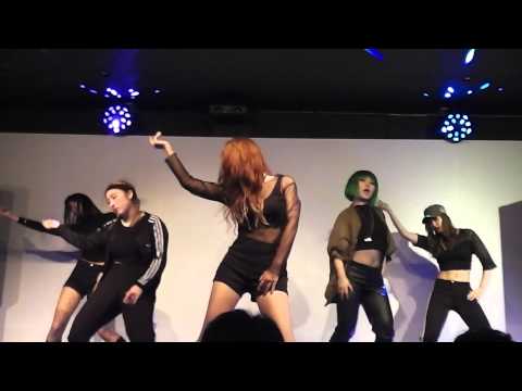 150719 BATS ft. modeA cover 4Minute HUH(Hit Your Heart)  @ 夏のGirls K-Pop 祭り