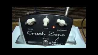 Video thumbnail for CARL MARTIN CRUSH ZONE test with strato&les paul custom by じぇじぇ