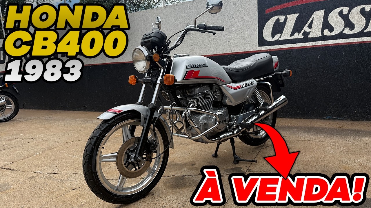 HONDA CB400 1983 * À VENDA *