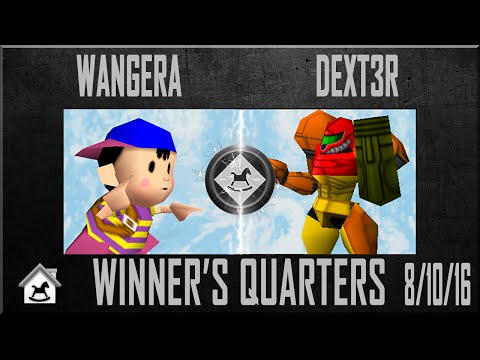 Darkhouse 12 Winners Quarters - Wangera (Ness) Vs. Dext3r (Samus) Super Smash Bros - SSB64