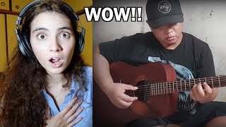 Guitar Player's FIRST TIME Reaction to Alip Ba Ta - Memanen Cinta (Guitar Cover)
