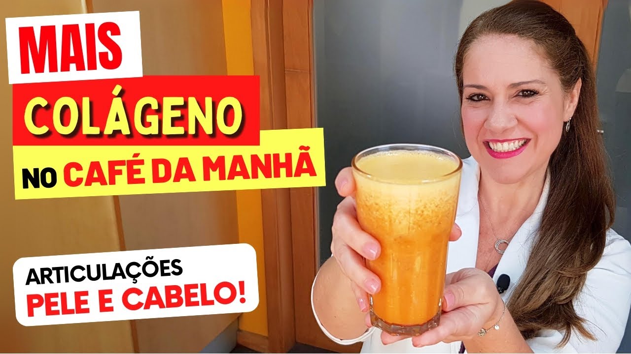 CAFÉ DA MANHÃ com MAIS COLÁGENO de Todos - Bom para Pele, Cabelos e Articulações