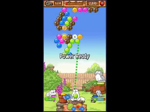 Simon's Cat Pop Time Level 134 - NO BOOSTERS 😺 | SKILLGAMING ✔️