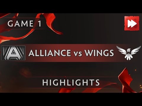 Alliance vs Wings Gaming [Game 1] The International 2016 Group Stage - Dota Highlights