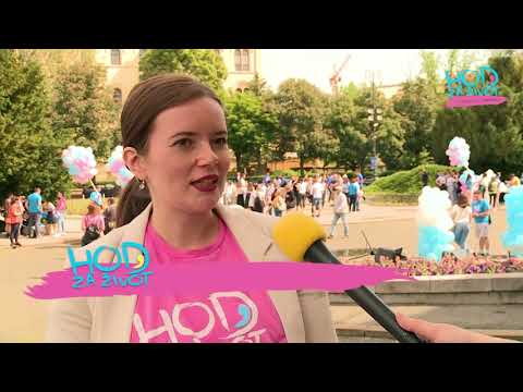 Zagreb, Hod za život, 14. 5. 2022. - izjave Andreja Duvančić, Kristina Kolovrat, Patricija Oštarjaš