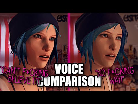 Early Build vs Final Version VOICE COMPARISON | Life is Strange