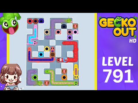 Gecko Out Level 791 Solution Walkthrough