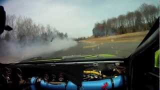 Spectacular Peugeot 405 explosion, 24 Hours of LeMons