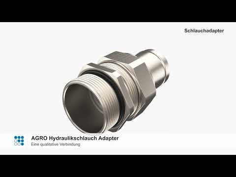 Hydraulikschlauch-Adapter Progress® Messing.