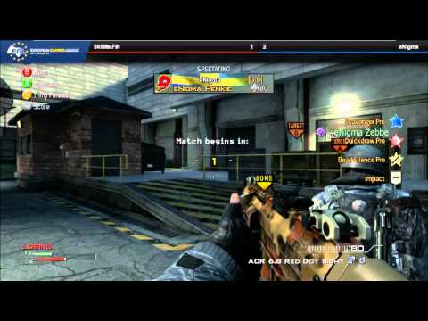 EGL6 : Call of Duty : MW3 (Xbox 360) : Skitlite.Fin vs eNigma : Map 4 - WB Final