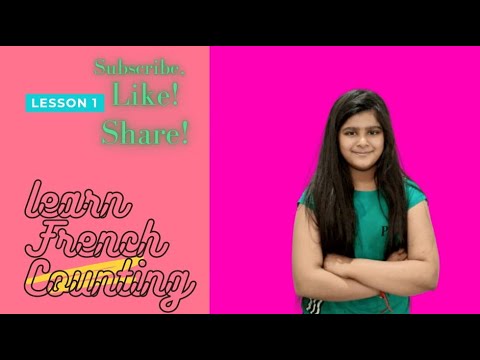 lets learn French counting's# rishika bishnoi#french# part1#1 to 20@rishika69222