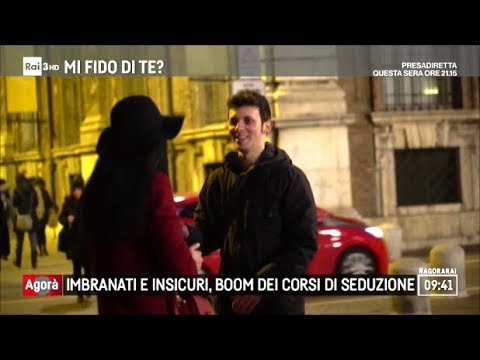 Imbranati e insicuri, boom dei corsi di seduzione - Agorà 22/01/2018