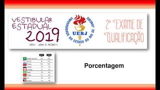 UERJ 2019 - 2ªQ - Porcentagem - De acordo com a projeção apresentada na tabela, no período de 2011 a