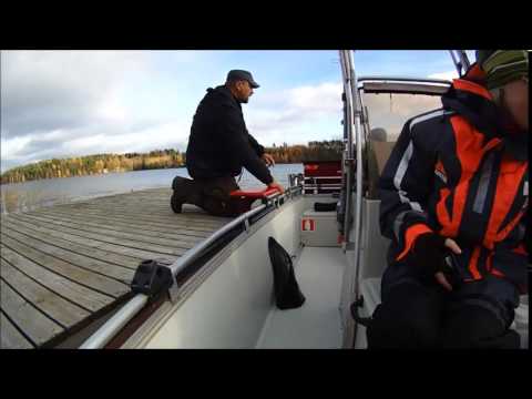 Rantautuminen taukopaikalle