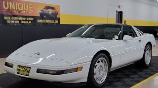Video Thumbnail for 1992 Chevrolet Corvette Coupe