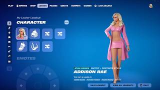 Fortnite x Addison Rae (Full Showcase)
