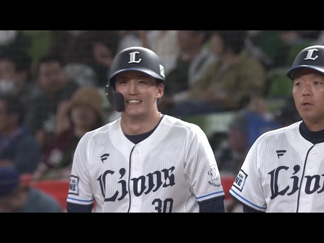 【8回裏】ダメ押しの一打!! ライオンズ・元山飛優 レフトへのタイムリーヒットを放つ!! 2025年5月28日 埼玉西武ライオンズ 対 東北楽天ゴールデンイーグルス