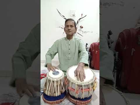 3027-Musical wave, prakar tintal with RUPAK and jhaptal in tintal theka drut lay -P.K.Ghosal