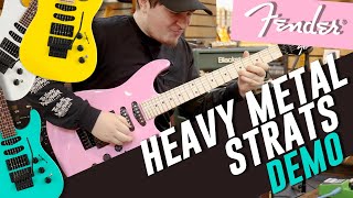 Video thumbnail for The Fender Heavy Metal Strat is back! | Fender Limited Edition HM Strat Demo by GAK