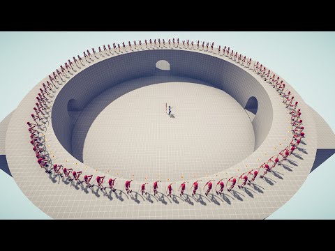 100x SKELETON ARCHER CIRCLE vs EVERY UNIT - Totally Accurate Battle Simulator | TABS