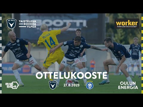 Worker ottelukooste AC Oulu - HJK 27.8.2023 (Veikkausliiga)