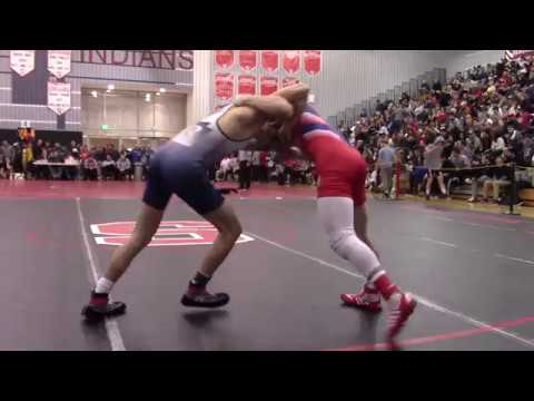 2019 SE AAA regional semis - 126 - Colton Jordan (Neshaminy) vs Josh Viarengo (WC Rustin)