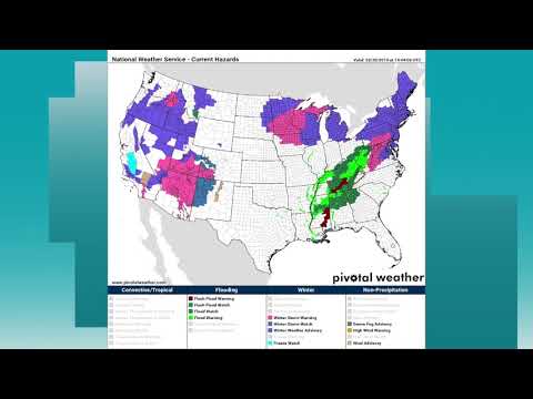 February 20, 2019 Weather Xtreme Video - Afternoon Edition