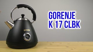 Gorenje K17CLBK - відео 1