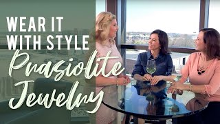 Green Prasiolite Rhodium Over Sterling Silver Cross Pendant With Chain 2.91ctw Related Video Thumbnail