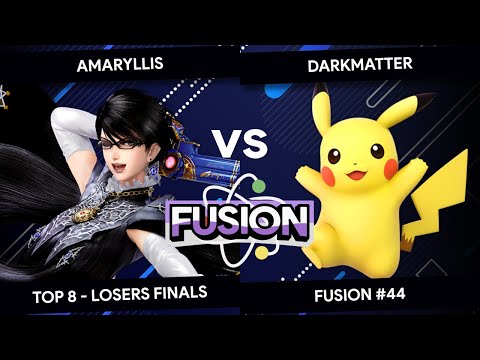 Fusion #44 - Amaryllis (Bayonetta) vs DarkMatter (Pikachu) - Top 8 - Losers Finals