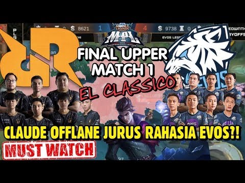RRQ VS EVOS LAGENDS JUARA M1 ... XIN CLAUDE CONCERT MAPS MATCH 2
