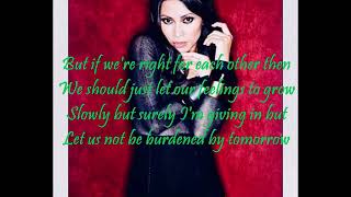 Anggun No promises instrumental original karaoke