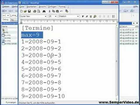 INI Dateien - Teil 8 von 8