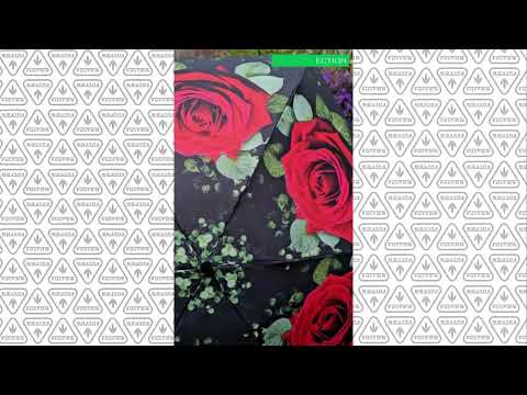 Видеообзор Женский мини (карманный) зонтик Fulton L501 Huge Rose (Огромная роза)