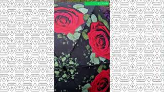 Видеообзор Женский мини (карманный) зонтик Fulton L501 Huge Rose (Огромная роза)