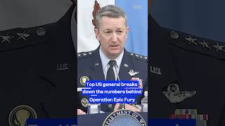 The war in Iran by the numbers, according to the top US general. #OperationEpicFury