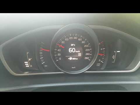 Volvo V40 D2 1,6 diesel 60-120kmh