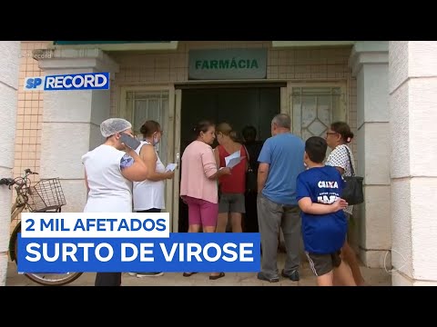 População de Américo Brasiliense (SP) enfrenta grave surto de virose