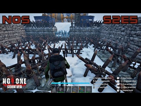 No One Survived 0.05.0 S2E5 Preparations for Canteen, Medical Room and Shelter. Let's Play Solo EA