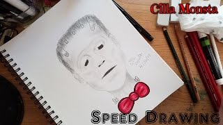 YouTube: Frankenstein Speed Drawing