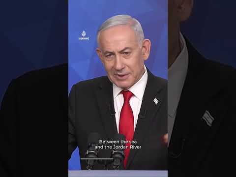 Netanyahu: 'Between the sea and the Jordan River, there is no room for two states'
