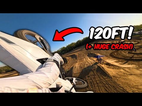 The Scariest Jump of my Life 😱 (HUGE CRASH)