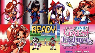 SNK Gals Fighters Neo Geo Pocket Color - C&M Playthrough