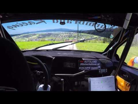 J.Wagner / J. Heigl Crash Wechselland Rallye 2016 Bremsdefekt