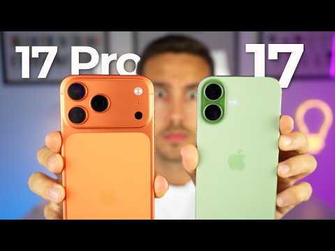 iPhone 17 vs iPhone 17 Pro 🆚 These are the DIFFERENCES. Which one should you choose?