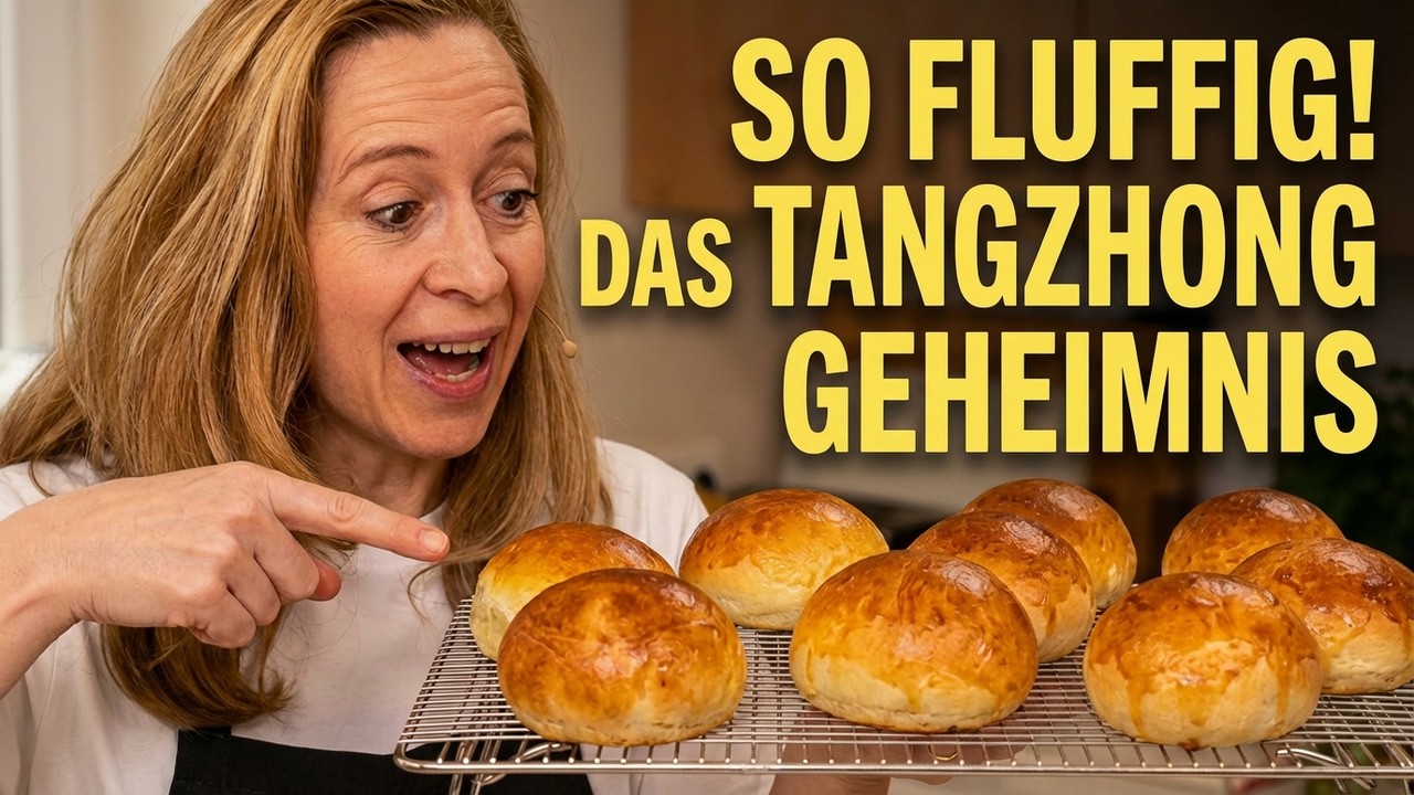 Japanische Milchbrötchen mit Tangzhong